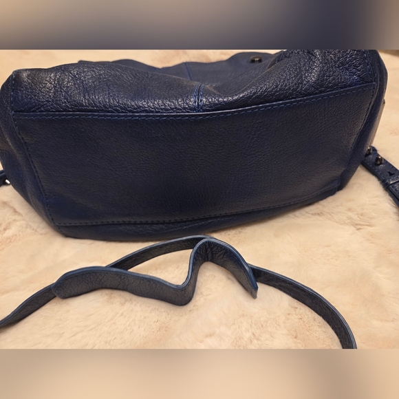 Botkier Deep Blue Leather Handbag